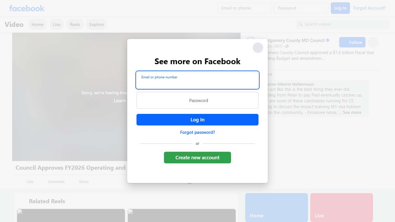 The Montgomery County Council approved a $7.6 billion Fiscal Year 2026 Operating Budget and amendments to the FY25-30 Capital Improvements Program focused on historic investment in education and safety-net services while holding the line on property tax and income tax rates. Council President Kate Stewart provides some details and context. | Montgomery County MD Council | Facebook